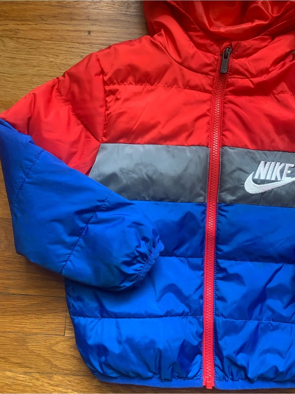 Nike Kids Colorblock winter Puffer Jacket sport 4-5Y 104-110cm